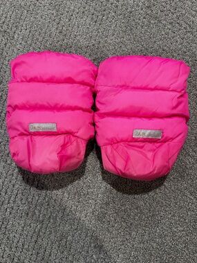 7 A.M. Enfant Kids Dark Gray Mittens - Insulated Stroller Handmuffs